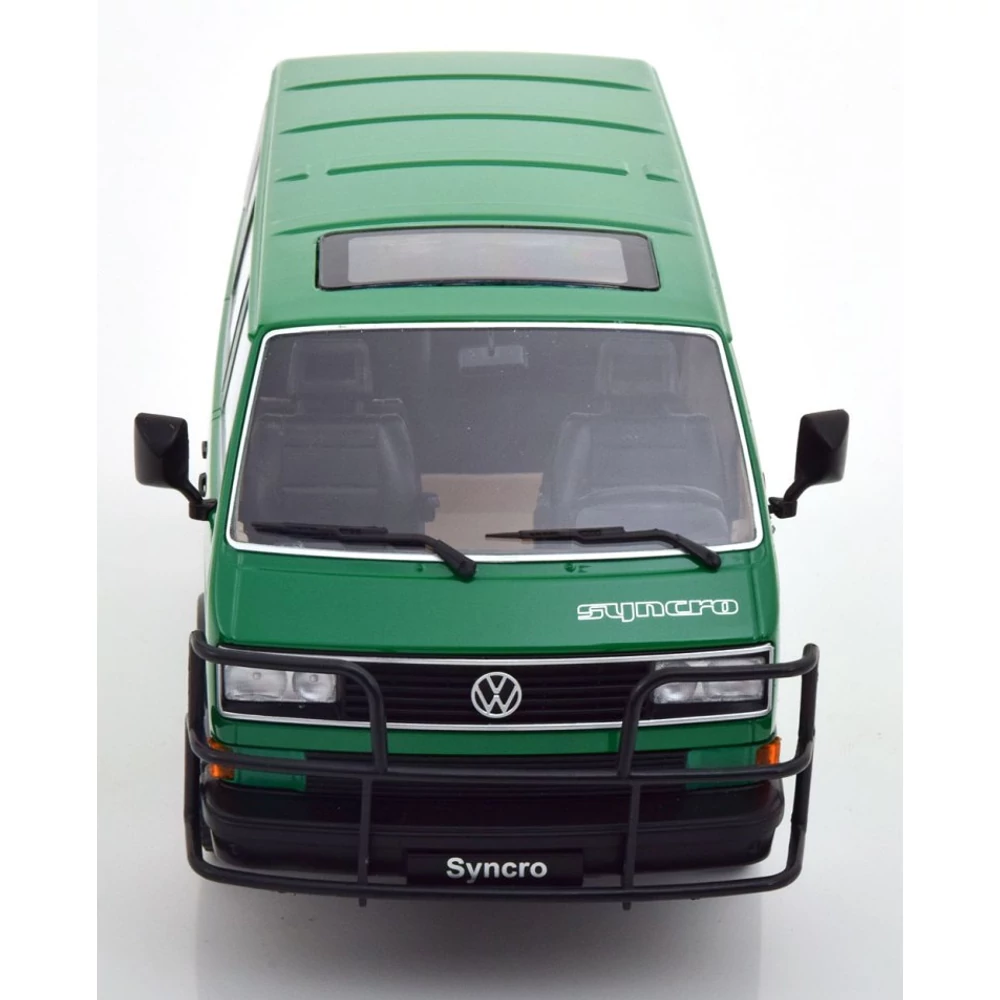 Volkswagen T3 Bus Syncro 4WD egy 1:18 fém modell autó méretarányos