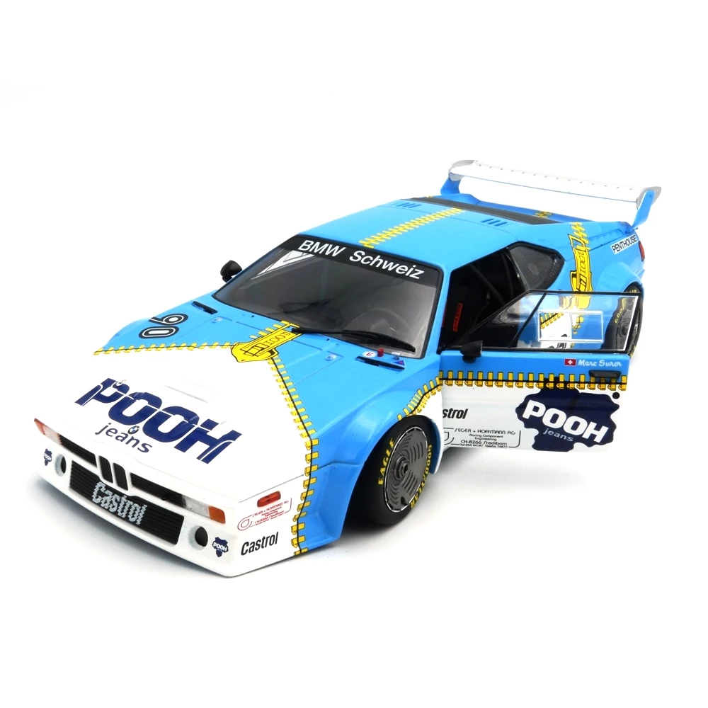 未開封 1/18  M1 Procar 1980 #90 BMW M1 Procar #90 1980 fém modell autó.méretarányos kivitelben.