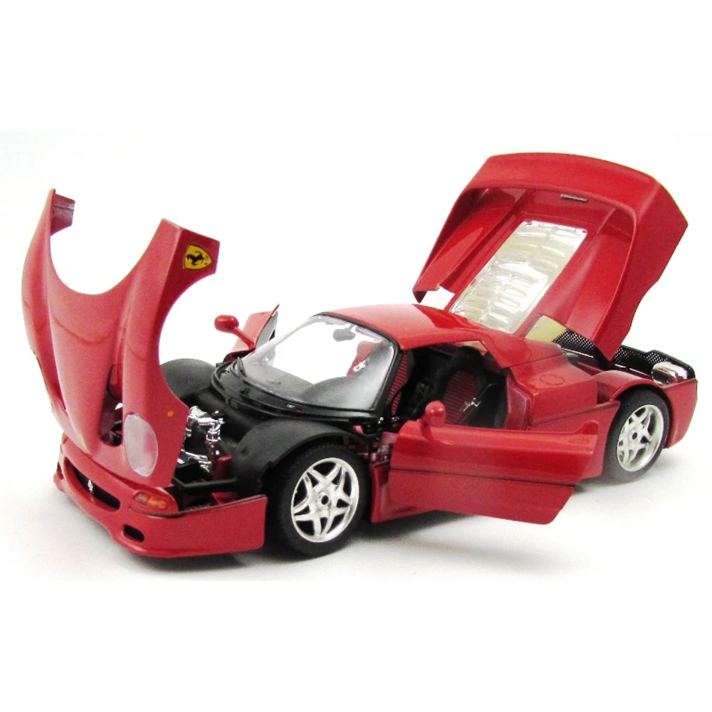 Hot Wheels Ferrari F50 レッド 1/18 Hot Wheels Ferrari F50 1:18 Scale 1998 Red Diecast Model Car