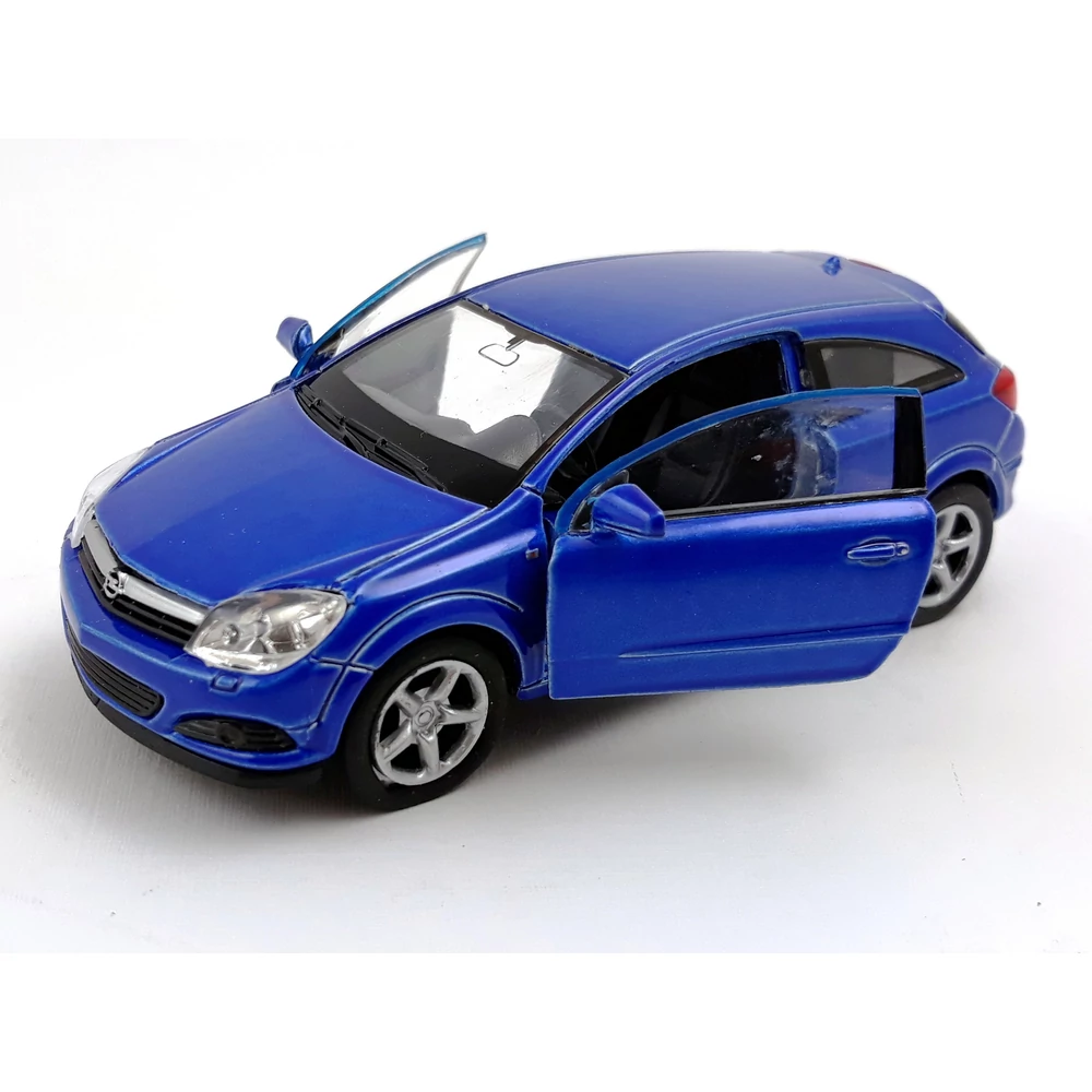 Modellino Opel Astra GTC 2005 Blu – Welly 1:34 – Nuovo In Imballo Originale - Foto 3