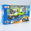 Mercedes Unimog markoló játékautó Maisto