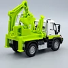 Mercedes Unimog markoló játékautó Maisto
