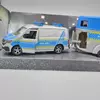 Kép 2/3 - Volkswagen busz rendőr lószállító játékautó