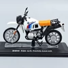 BMW R80 G/S Paris-Dakar 1:24 motorkerékpár modell