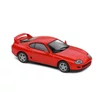 Toyota Supra MK4 2001 1:43 Solido piros modell autó