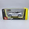Fiat 124 Spider 1:24 Burago fém autómodell