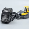 Volvo FH16+Volvo SD160B teherautó Maisto játékautó