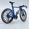 Kerékpár Modell 1:10 kék Time trial