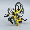 Kerékpár Modell 1:10 sárga star m22