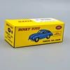 Porsche 356a coupe red-purple Dinky 555 fém retró kisautó