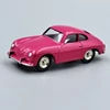 Porsche 356a coupe red-purple Dinky 555 fém retró kisautó