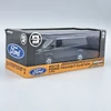 Ford Transit Custom 2016 1:43 fekete autó modell fém