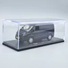 Ford Transit Custom 2016 1:43 fekete autó modell fém