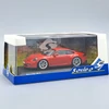 Porsche GT3 Touring Grand Red 1:43 Solido fém autó modell