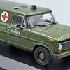 Ford F100 Ambulancia Argentína 1969 1:43 fém modellautó