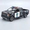 Ford F-150 Raptor 2022 Police Kinsmart fém játékautó