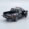 Ford F-150 Raptor 2022 Police Kinsmart fém játékautó