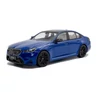 BMW M5 Sedan 2024 1:43 Solido modell kék