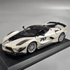 Ferrari 1:18 Bburago fehér modellautó