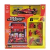 F1 boxutca diorama Charles Leclerc 1:43