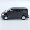 Volkswagen T5 mini bus 1:43 fekete Cararama fém autómodell