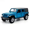 Jeep Wrangler Sahara 1:32 Tayumo Zöld autómodell