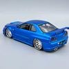 Nissan Skyline GTR R34 1:24 Brian Jada autó modell Fast&Furious