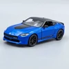 Nissan Fairlady Z 2023 Kinsmart kék autó modell