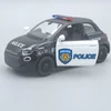 Fiat 500e Police kinsmart modellautó