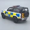 Land Rover Defender 90 Police Kinsmart modell autó