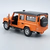 Land rover defender 110 1:36 narancs fém játékautó