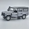Land rover defender 110 1:36 szürke fém modellautó