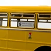 Ikarus 556 1:43 sárga autóbusz modell