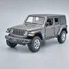 Jeep Wrangler Sahara 1:32 Tayumo szürke fém modell autó