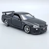 Nissan GT-R34 1:32 Tayumo fekete fém autómodell