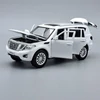 Nissan Patrol Y62 1:32 Tayumo fehér fém autó modell