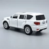 Nissan Patrol Y62 1:32 Tayumo fehér fém autó modell
