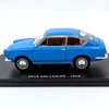 Fiat 850 Coupe 1965 1:24 retró autómodell kék