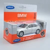 BMW 335i ezüst Welly modell autó