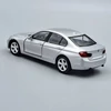 BMW 335i ezüst Welly modell autó