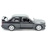 BMW M3 modell és játékautó fekete RMZ nyitható ajtó kisautó