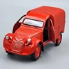 Citroen 2CV Furgon piros Welly retró autómodell