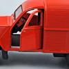 Citroen 2CV Furgon piros Welly retró autómodell