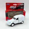 Citroen 2CV Furgon fehér Welly retró autómodell