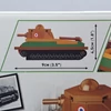Cobi Somua S-35 tank 1:72 99-db-os 3093 építhető modell