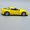 Chevrolet Corvette C6 Z06 2007 fém Kinsmart modellautó