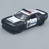 Dodge Challenger SRT Damon 170 rendőr Kinsmart autó modell, kisautó