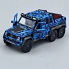 Mercedes G63 AMG 6x6 kék 1:64 ERA fém autómodell