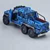 Mercedes G63 AMG 6x6 kék 1:64 ERA fém autómodell