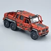 Mercedes G63 AMG 6x6 piros 1:64 ERA modellautó